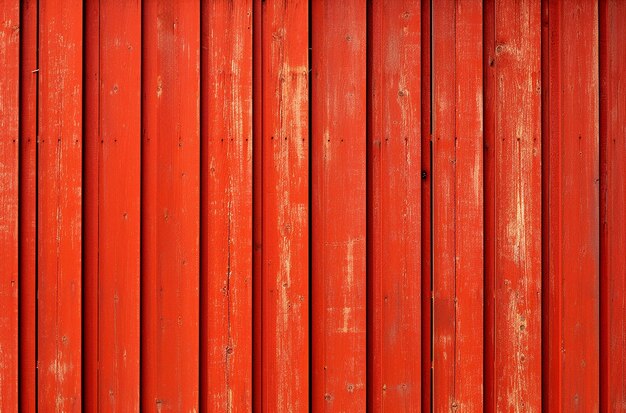 rot gestrichene Holzwand