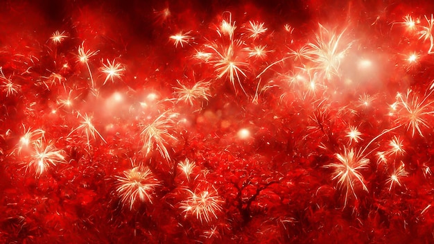 Rote abstrakte Tapete Roter Feiertag, der abstrakten defocused Hintergrund für Weihnachten und neues Jahr glüht