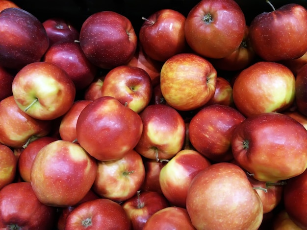 Rote äpfel hintergrund