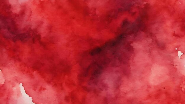 Rote Aquarell-Textur