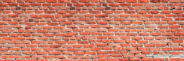 Rote Backsteinmauer für Hintergrund