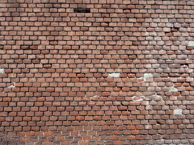 Rote Backsteinmauer Hintergrund