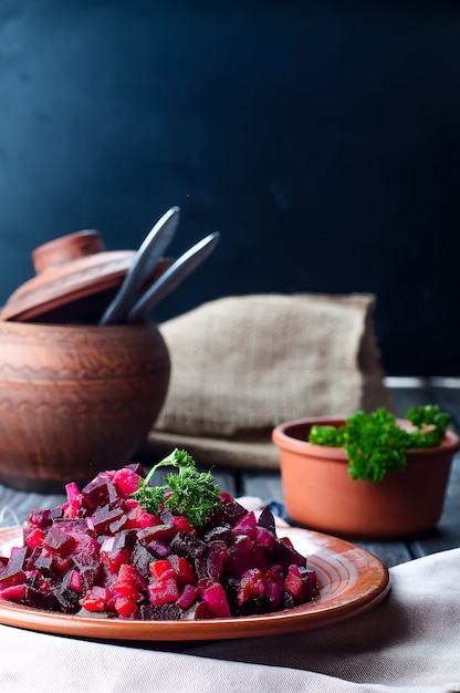 Rote-beete-salat vinegret