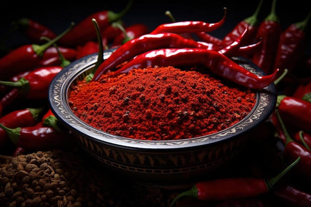 Rote Chili-Paprika