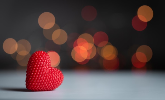 Rote Herzen zum Valentinstag