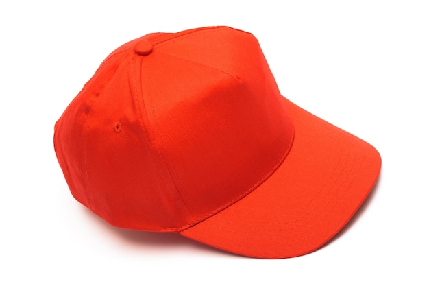 Rote Kappe für Baseball