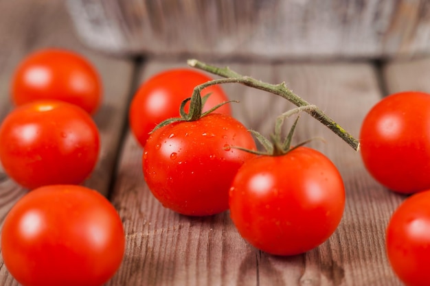 rote Kirschtomaten