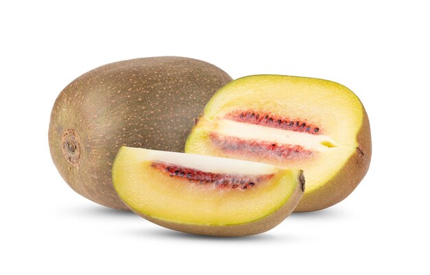 Rote Kiwi isoliert