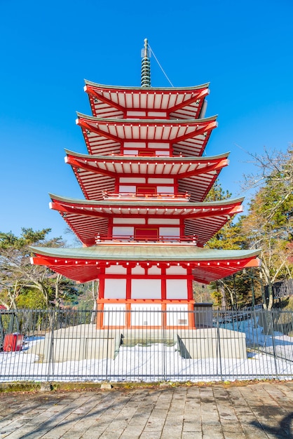 Foto rote pagode