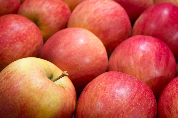 Rote Äpfel Hintergrund