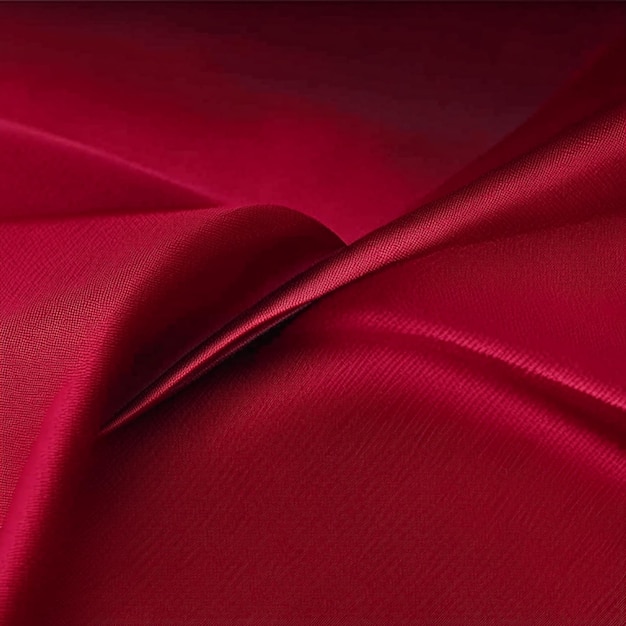 Rote Seide oder Satin Luxusgewebe Textur abstrakter Hintergrund