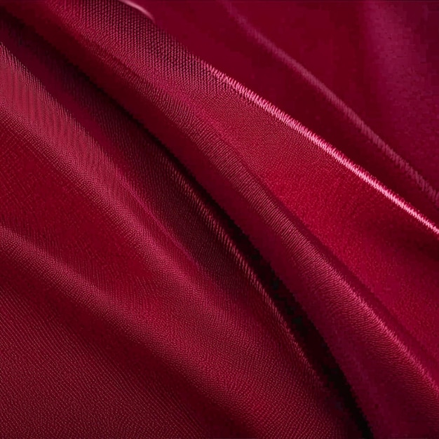 Rote Seide oder Satin Luxusgewebe Textur abstrakter Hintergrund