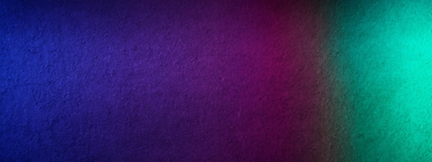 Rote und blaue Beleuchtungseffekt auf schwarzes Papier Party Glück Konzept für Produktdisplay