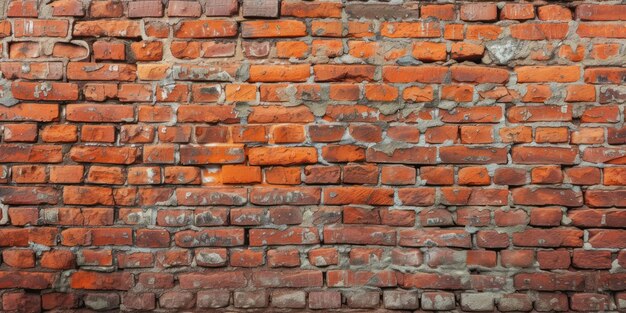 Rote Ziegelsteinmauer mit weißem Schild