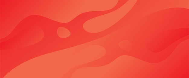 Roter abstrakter Hintergrund für Design Geometrische Wellenflüssigkeitsform