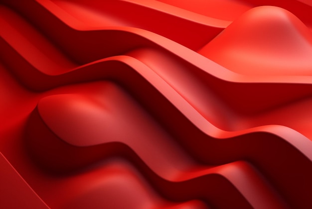 Roter abstrakter Hintergrund, generative KI