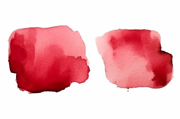 Foto roter aquarell-hintergrund