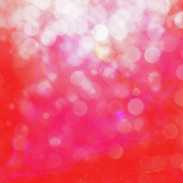 Roter bokeh-Quadrathintergrund mit Kopierraum für Text oder Bild