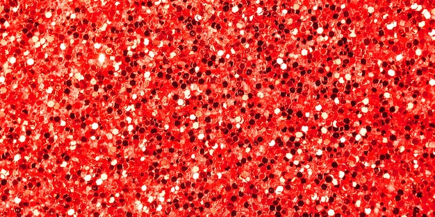 Roter Glitzer funkelt Textur Hintergrund abstrakte Dekoration und Hintergrundbild