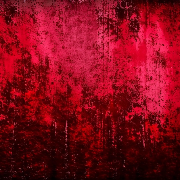 Roter Grunge-Hintergrund mit blutigen Kratzern oder roter Textur oder roter abstrakter Hintergrund