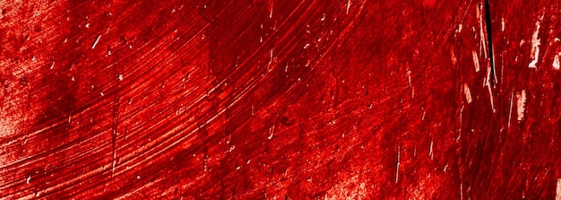 Roter Hintergrund Gruselige blutige weiße Wand mit Blutspritzern für Halloween-Hintergrund