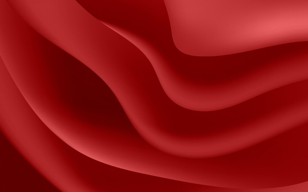 Roter Hintergrund mit Wellenmuster