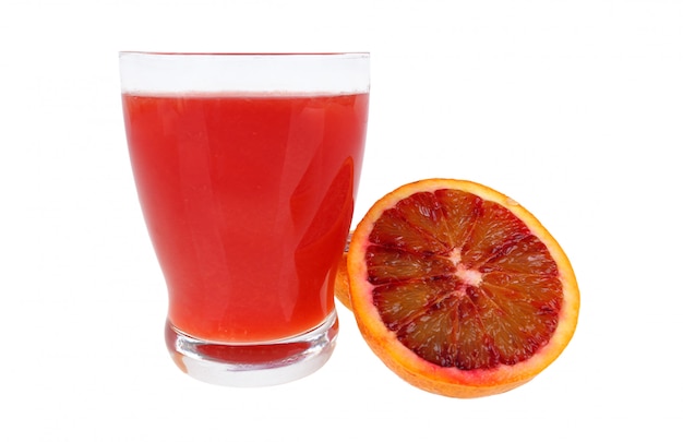 Roter Orangensaft