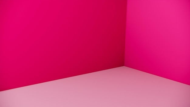 Foto roter realistischer minimaler abstrakter hintergrund