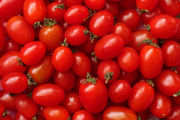 Roter reifer organischer Tomatenhintergrund