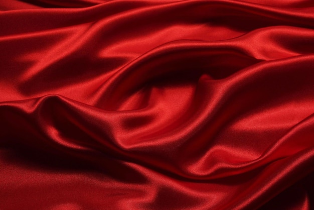 Roter Satin-Hintergrund