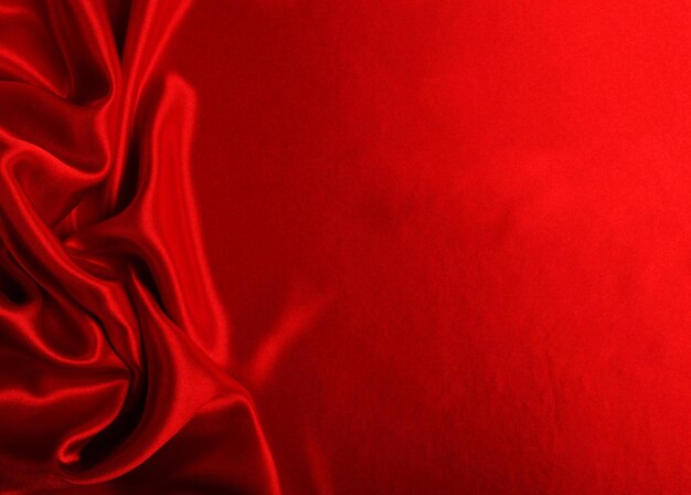 Roter Satin-Hintergrund