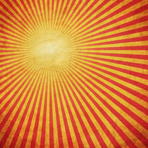 Foto roter und gelber grunge sonnendurchbruch-weinlesehintergrund mit raum