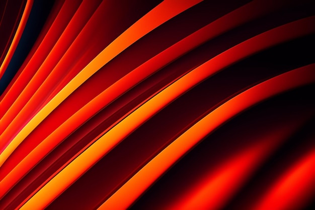Roter und orangefarbener Hintergrund mit schwarzem Hintergrund und den Worten rot unten rechts