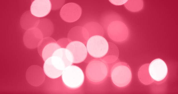 Foto roter und rosafarbener bokeh defocus-hintergrund kann als overlay verwendet werden