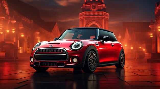 Rotes Mini-Auto