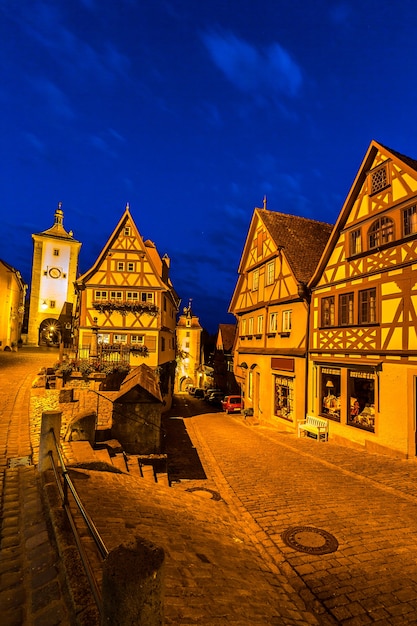 Rothenburg ob der Tauber noche