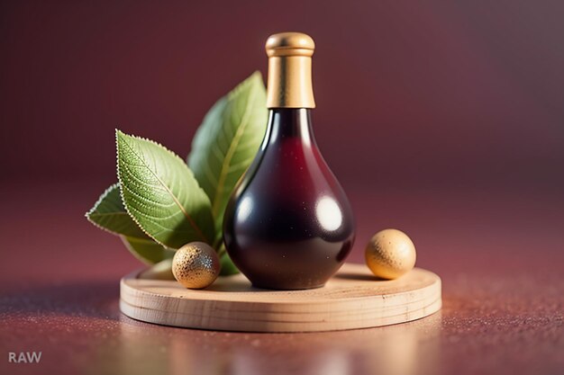 Rotwein-Lafite-Weinglas-Becher, elegantes, romantisches Getränk, Hintergrundillustration
