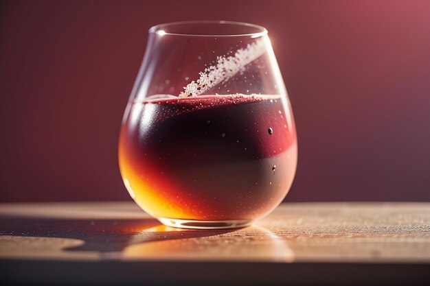 Rotwein Lafite Weinglasbecher elegantes romantisches Getränk Tapeten Hintergrundillustration