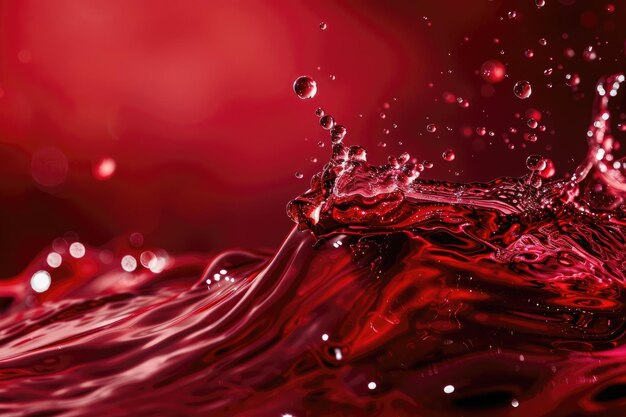 Rotwein-Splash Rotwein-splash