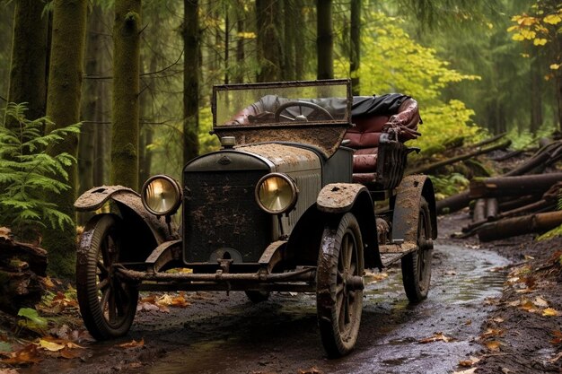 Rough Road Romance Dirt Road foto del coche