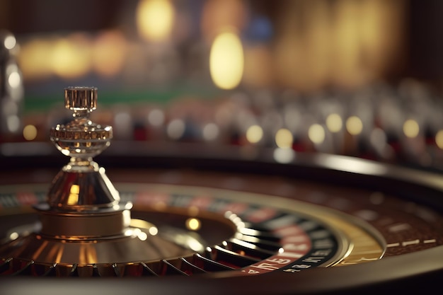 Roulette im Casino Neuronales Netzwerk KI generiert