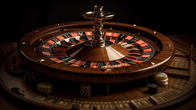 Roulette-Rad in CasinoGenerative AI
