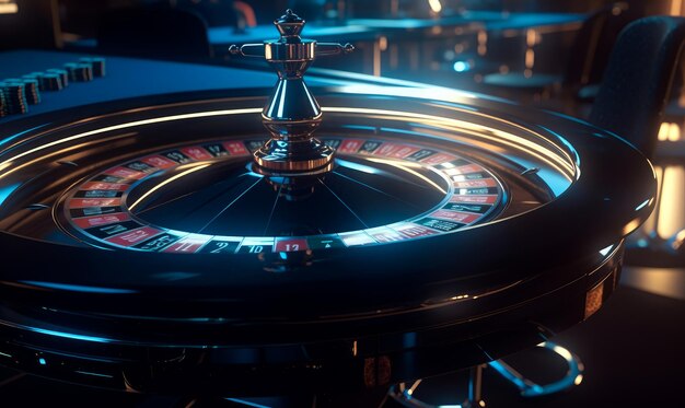 Roulette-Tisch im Casino