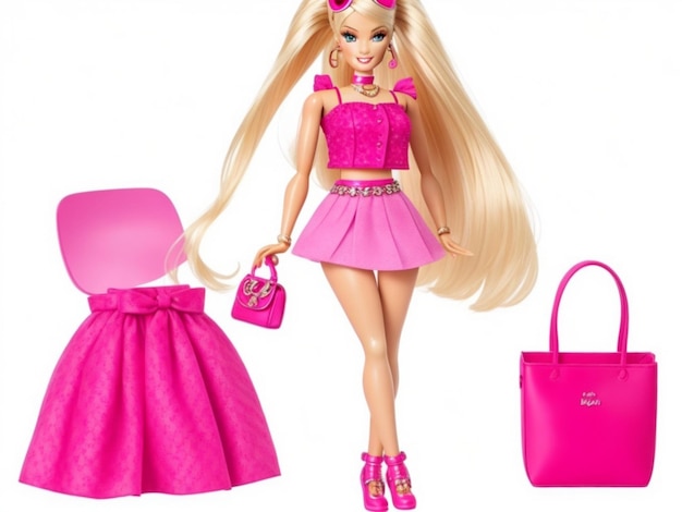 Foto roupa da moda da barbie