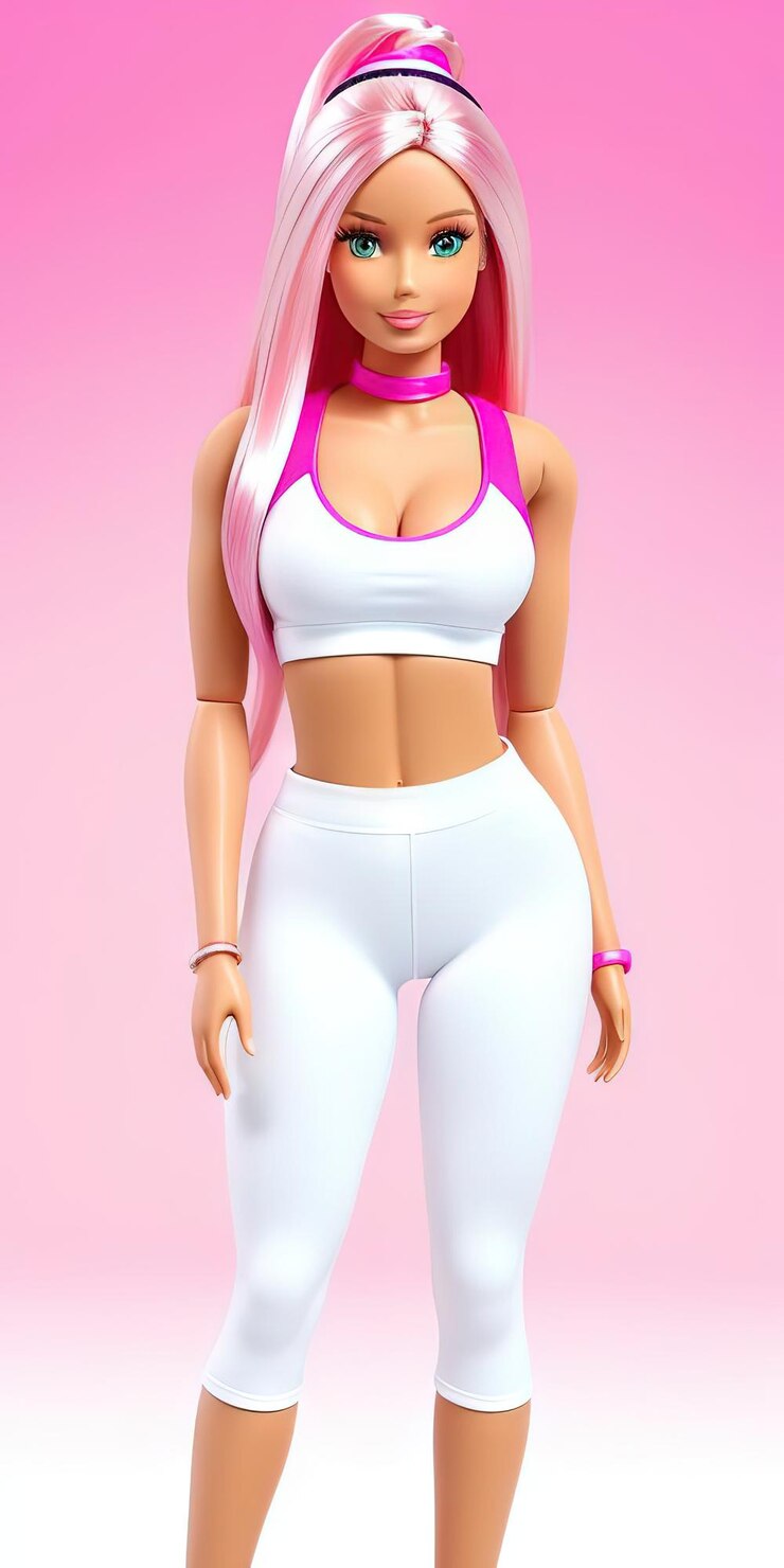 Foto roupa da moda de verão para boneca barbie fashionable shopping