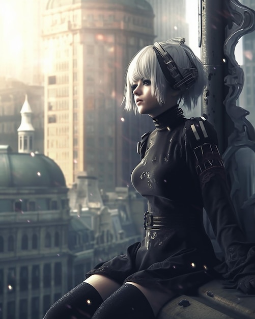 roupa sexy Automata Yorha