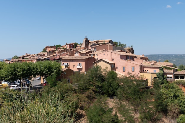 Roussillon Bergdorf in der Provence Frankreich