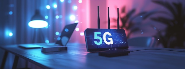 Router Wi-Fi de tecnología 5G