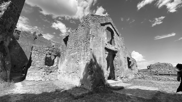 Foto rovine antico borgo