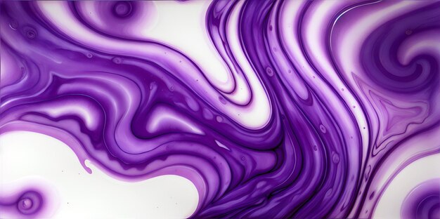 roxo Fundo de textura de tinta de marmoreio líquido pintura fluida textura abstrata mistura de cores intensiva